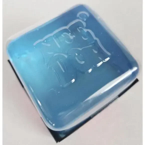 NeeDoh Nice Berg Blue XL Giant Nee Doh Niceberg Solid Squish Cube Ice Block - Picture 3 of 16